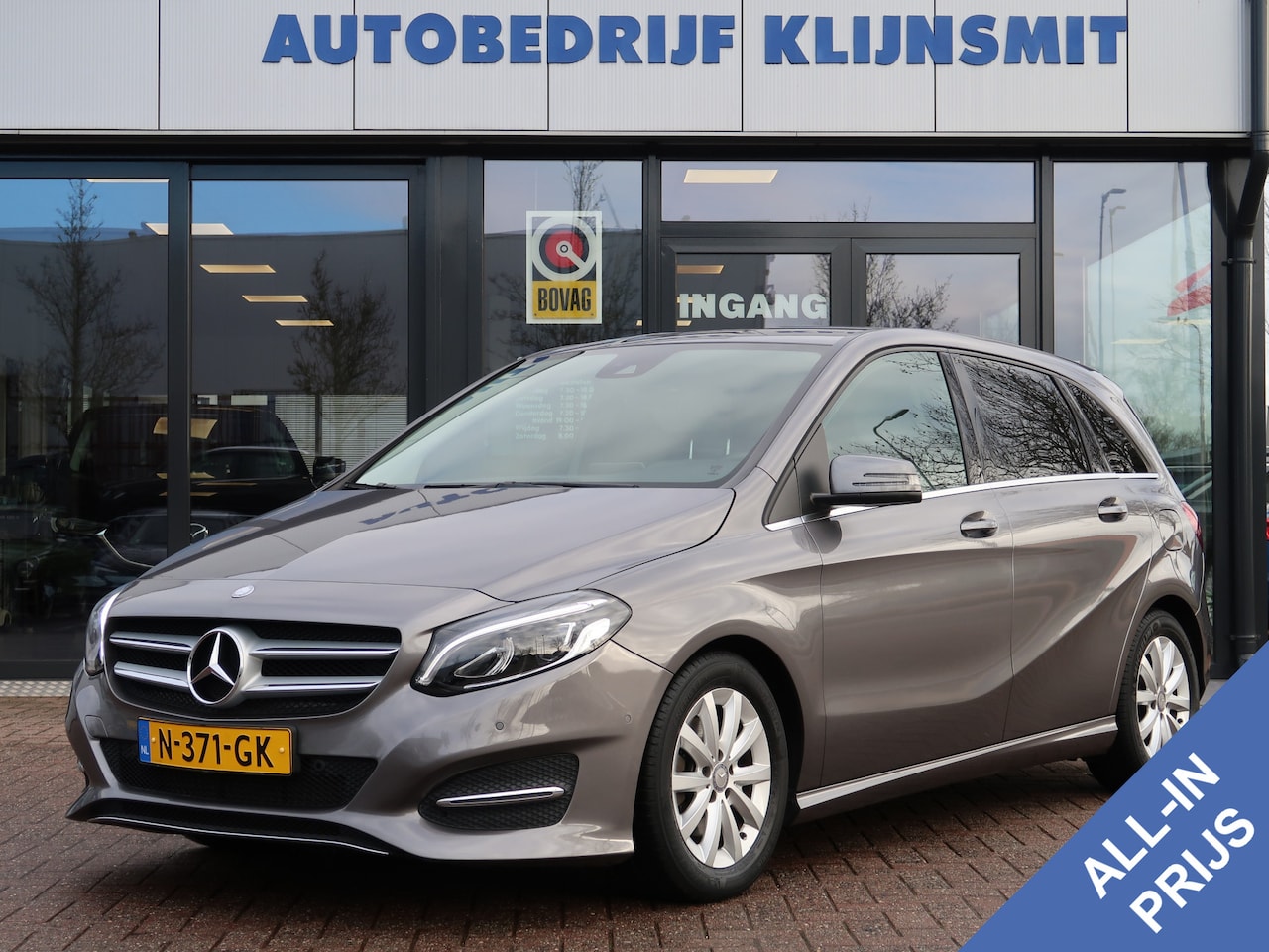 Mercedes-Benz B-klasse - 180 Blue Efficiency Prestige | Stoelverw | Leder | Camera | Park-Assist | - AutoWereld.nl