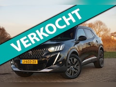 Peugeot 2008 - 2008 1.2 130PKGT AUT | Noir Perla | Zwarte hemel/AppleCarplay/Camera/NAV/Half-Leder - Chiq