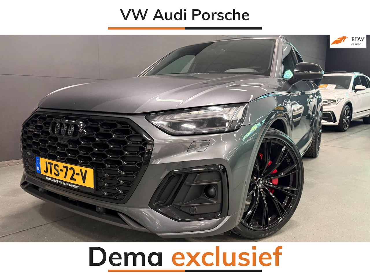 Audi Q5 SQ5 Sportback - 55 TFSI e 22'' 367PK BLACK-LINE B&O/LUCHTVERING/V-COCKPIT/DAB/CARPLAY/SFEERVERL/// - AutoWereld.nl