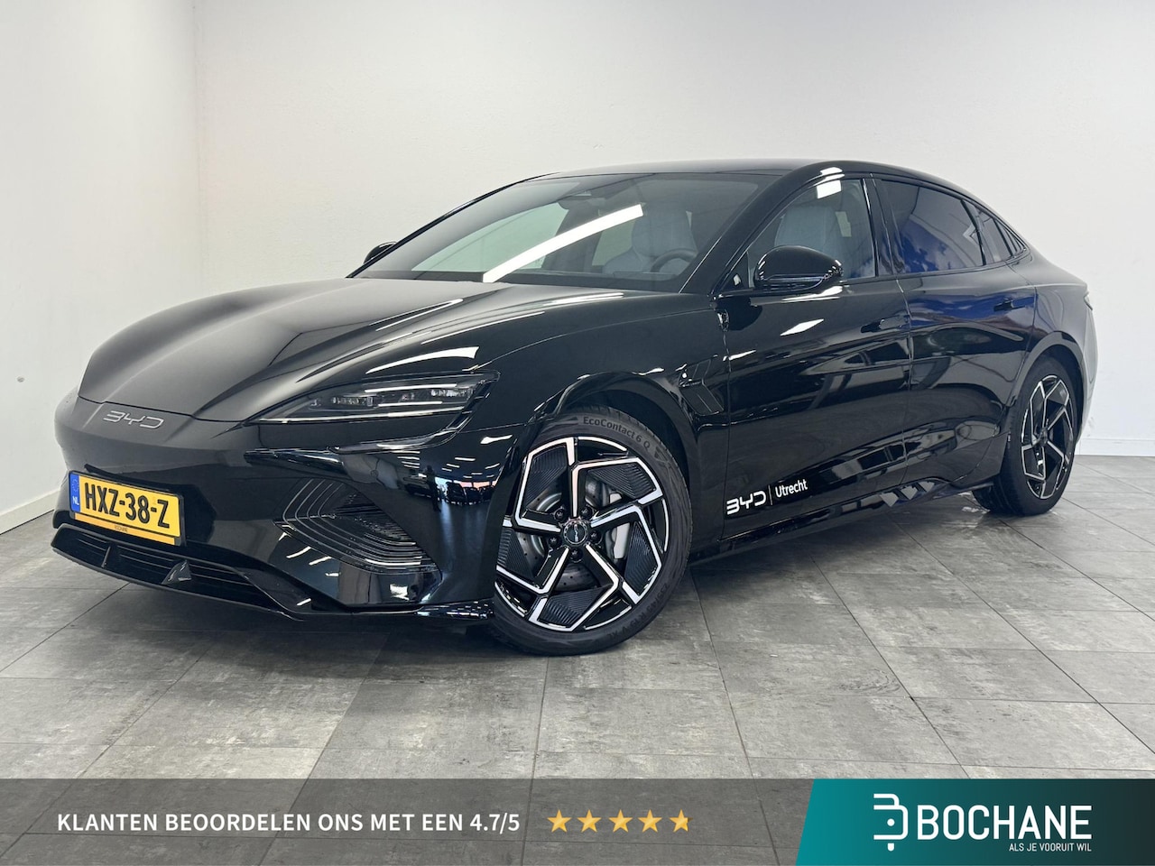 BYD Seal - Design RWD 82.5 kWh Navi | Pano | Tahitian Blue Leder - AutoWereld.nl