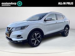 Nissan Qashqai - 1.3 DIG-T Premium Edition Automaat | GEEN AFLEVERKOSTEN | Lederen bekleding | Panoramadak