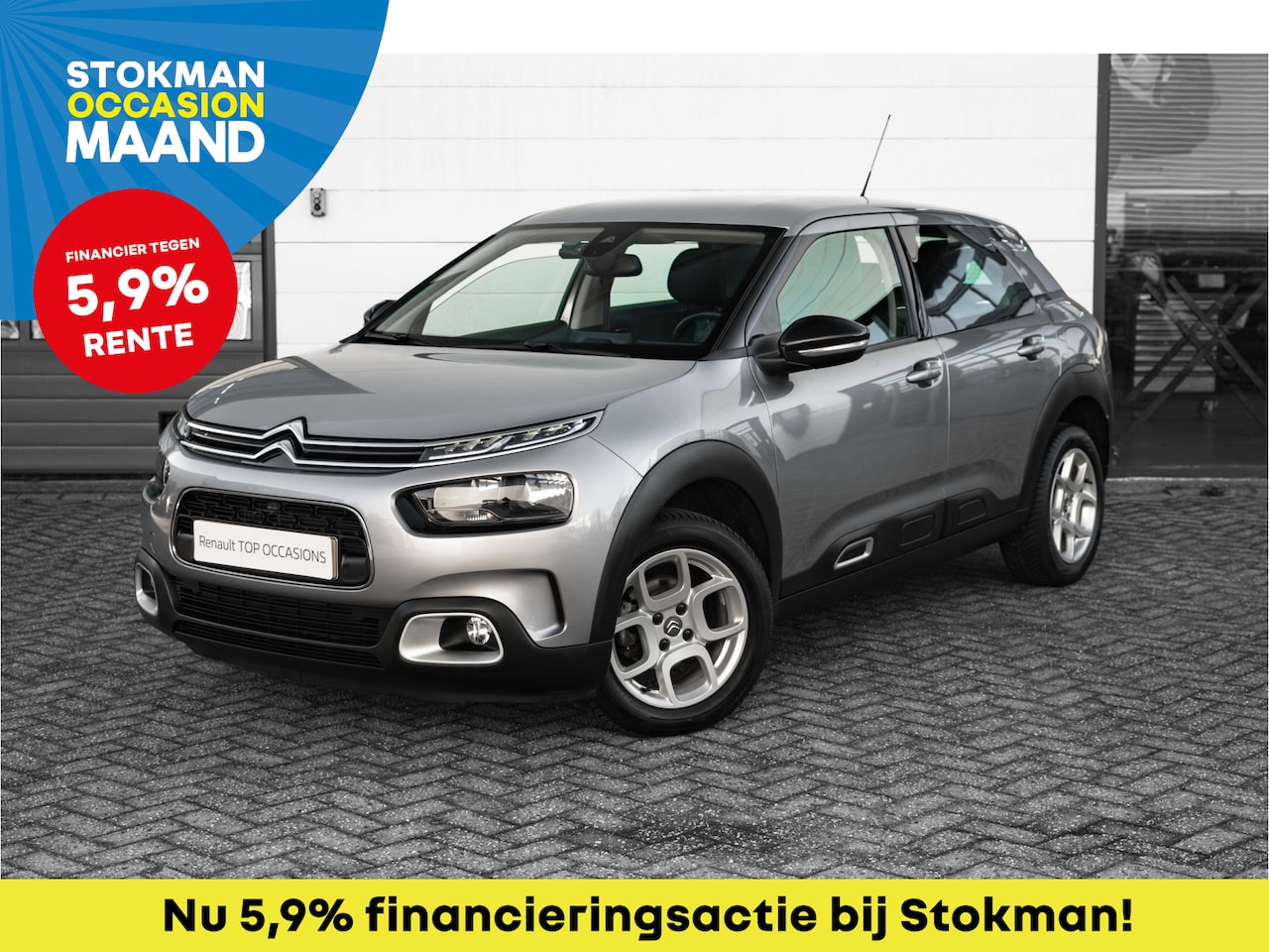 Citroën C4 Cactus - 1.2 PureTech 110 PK Business | 4 seizoensbanden | NAVI | parkeersensoren achter | - AutoWereld.nl