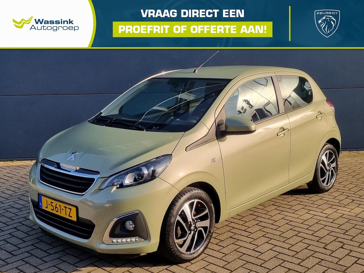Peugeot 108 - 1.0 e-VTi 72pk 5-Deurs Allure | Apple Carplay | Airco | Lichtmetalen Velgen | - AutoWereld.nl