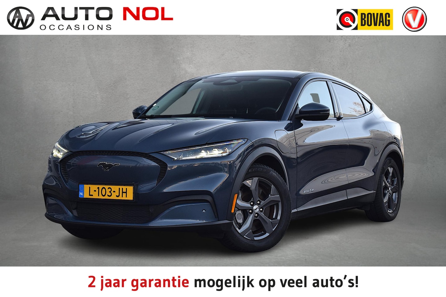 Ford Mustang Mach-E - RWD 75 kWh | Leer | Camera | Apple CarPlay | Climate - AutoWereld.nl