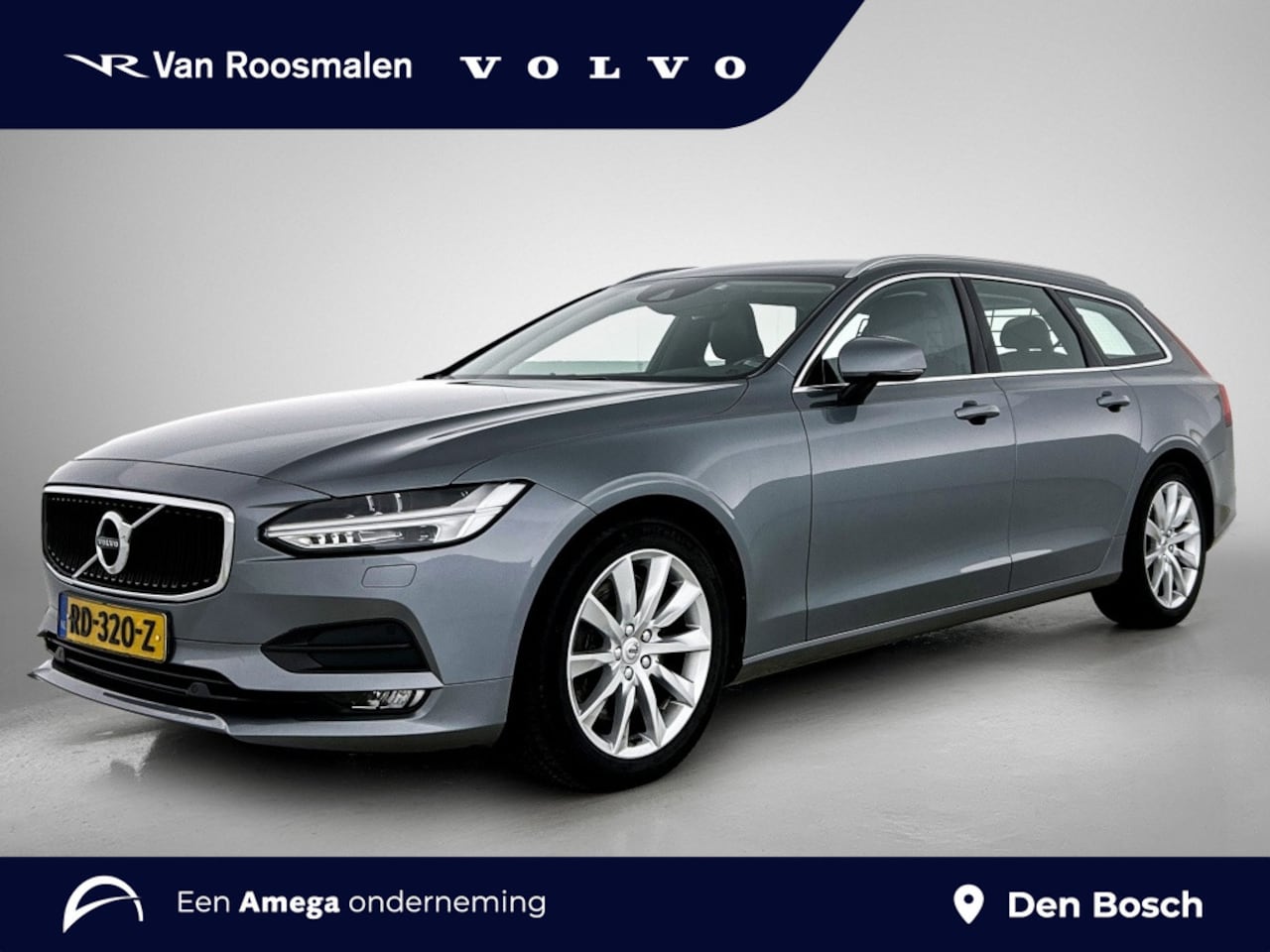 Volvo V90 - 2.0 T5 Momentum | Leder | Blis | Carplay | Rijklaar | - AutoWereld.nl