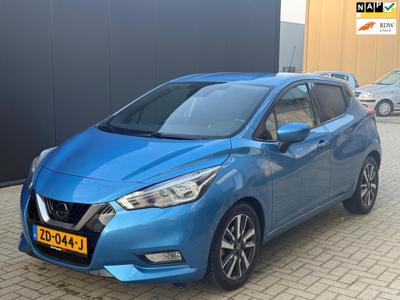 Nissan Micra - 1.0 IG-T N-Connecta Dealer onderhouden 1e eig apk 27! - AutoWereld.nl