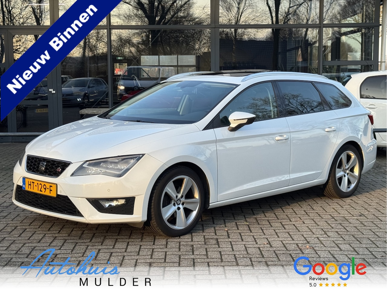 SEAT Leon ST - 1.4 TSI FR Connect Pano/LED/Trekhaak/Clima/Navi/Cruise - AutoWereld.nl