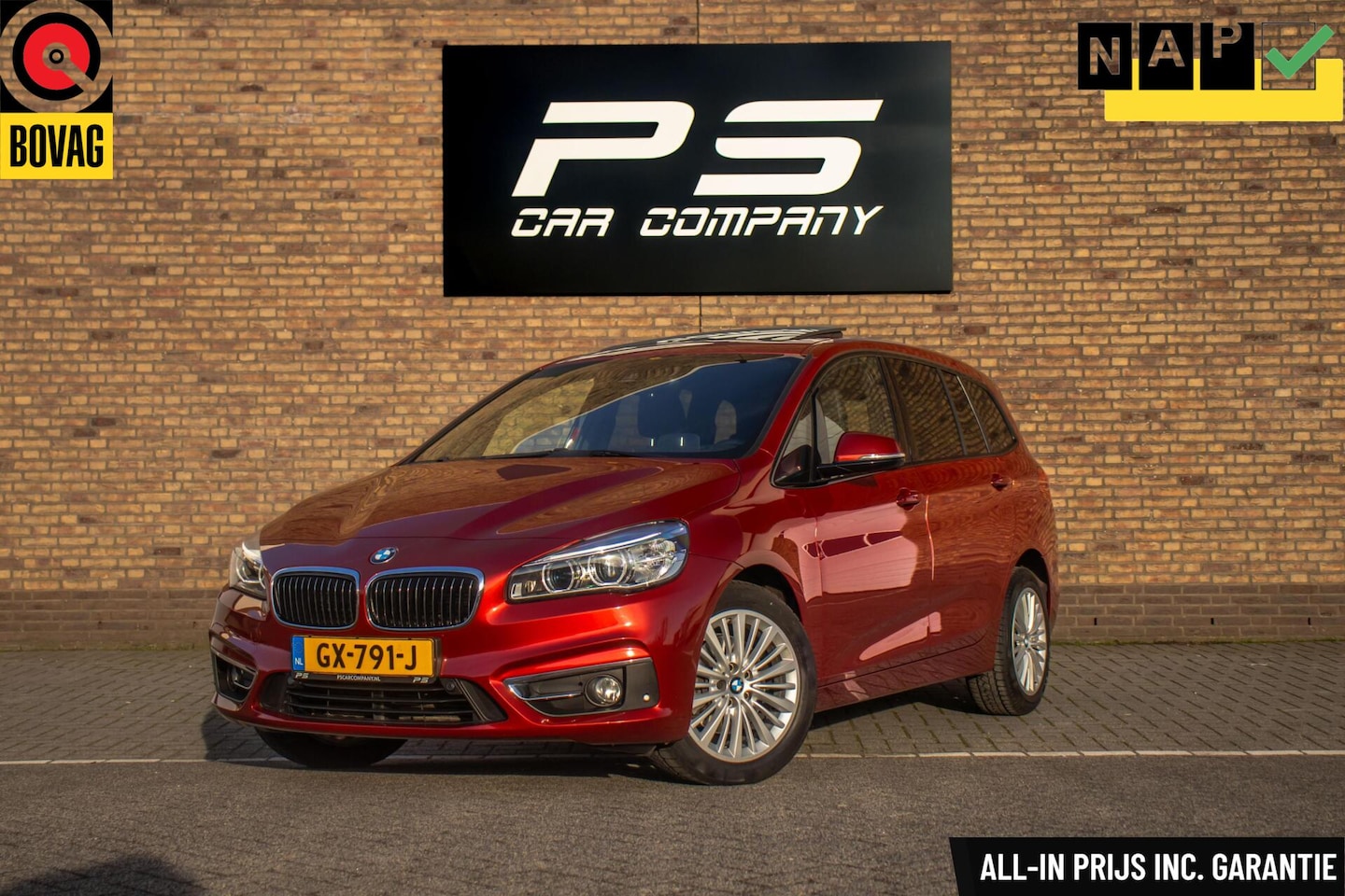 BMW 2-serie Gran Tourer - 218i Luxury 218i Luxury, Origineel NL, Pano - AutoWereld.nl