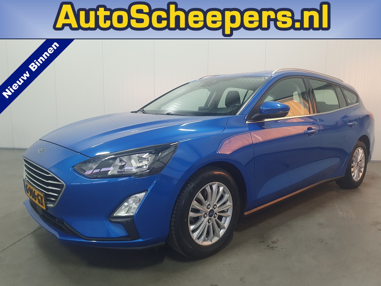 Ford Focus Wagon - 1.0 EcoBoost Titanium Business NAVI/CRUISE/AIRCO/LMV - AutoWereld.nl