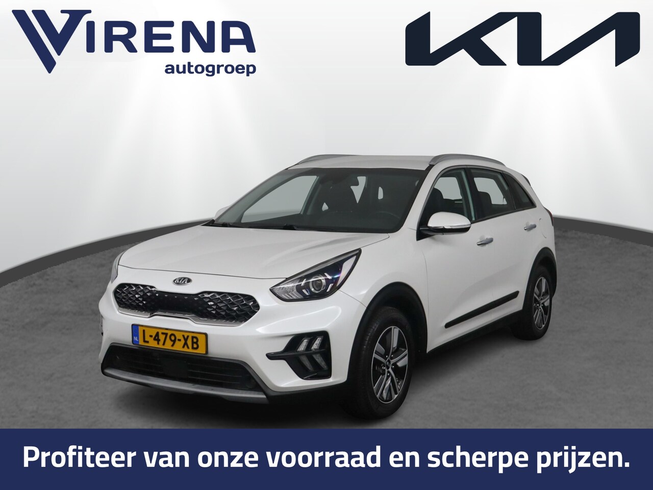 Kia Niro - 1.6 GDi Hybrid DynamicLine Trekhaak | Automaat | Navigatie | AppleCarplay | Android Auto | - AutoWereld.nl