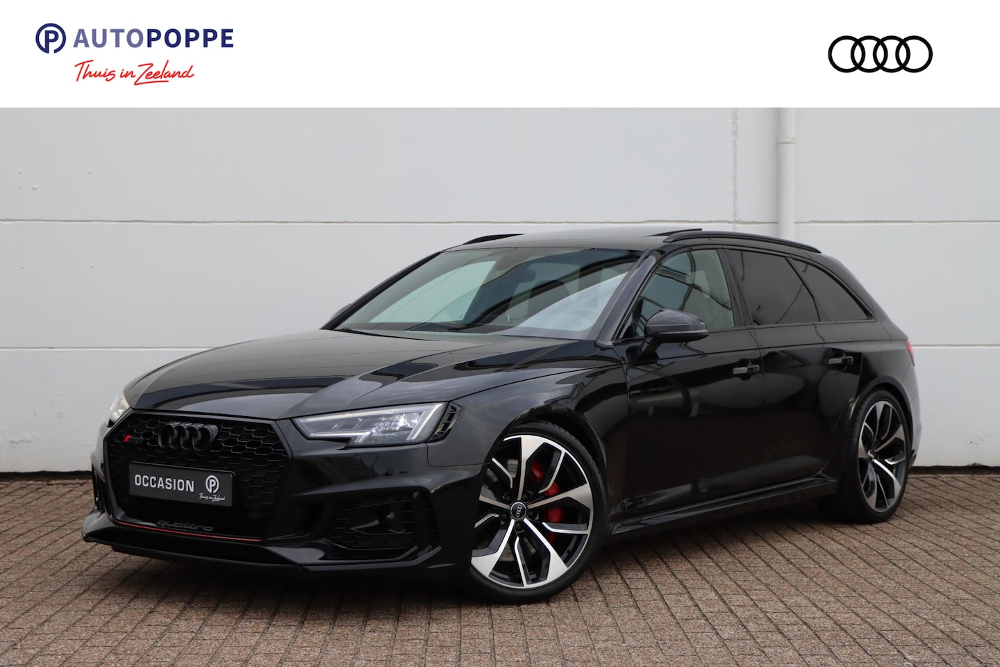 Audi RS4 - Avant 2.9 TFSI quattro 450pk Tiptronic | Lederen massagestoelen | HUD | Panoramadak | B&O - AutoWereld.nl