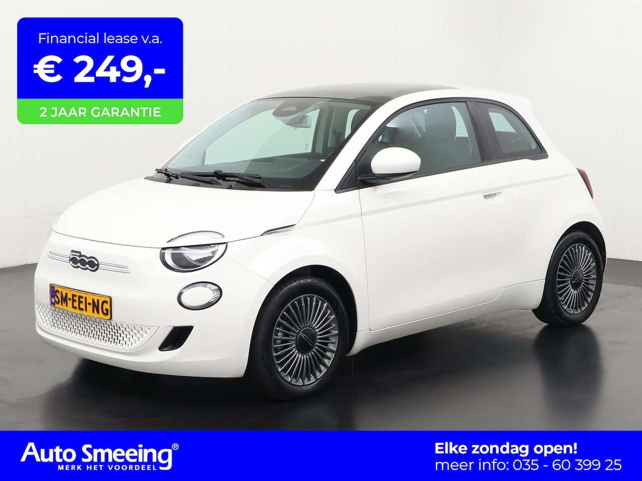 Fiat 500e - Icon 42 kWh | Panoramadak | Zondag Open! - AutoWereld.nl
