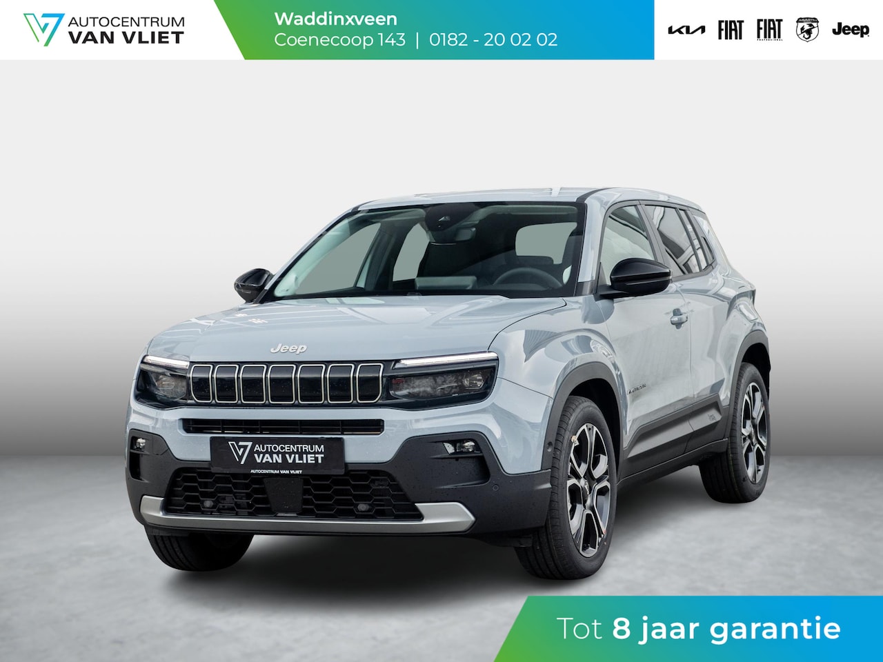 Jeep Avenger - Summit 54 kWh | Infotainment&Convenience Pack & Warmtepomp | Winter Pack | Storm Grey - AutoWereld.nl