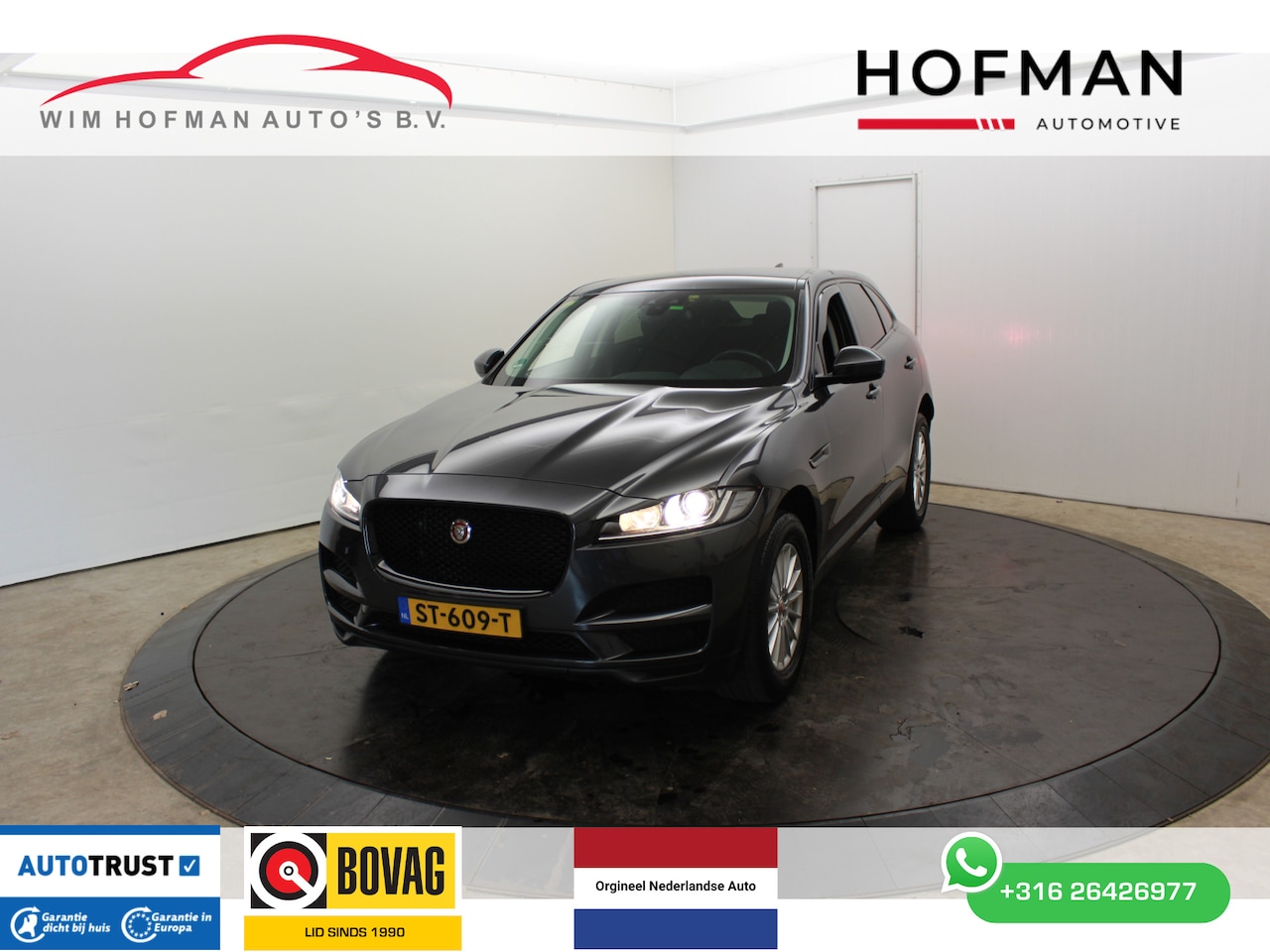 Jaguar F-Pace - 2.0 Prestige 20 D 180 PK Lage Kilometers NAP - AutoWereld.nl