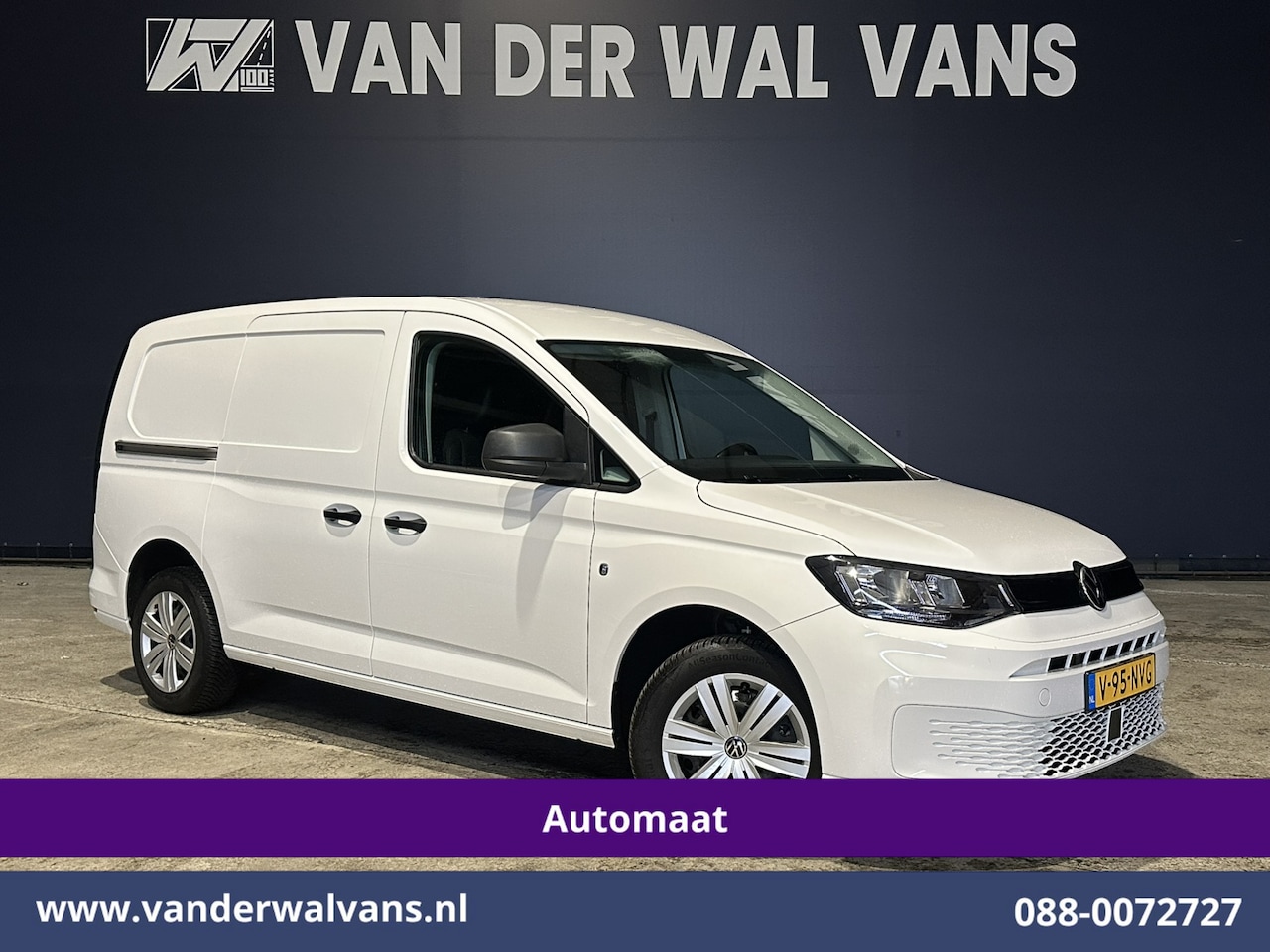 Volkswagen Caddy Cargo Maxi - 2.0 TDI Automaat 115pk L2H1 Fabrieksgarantie Euro6 Airco | Camera | Apple Carplay | Cruise - AutoWereld.nl