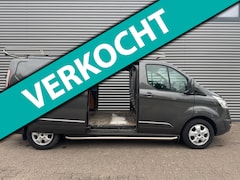 Ford Transit Custom - 310 L2H1 Limited 184.304km AUTOMAAT 170PK 2x Schuifdeur VERLENGD Navi Trekhaak