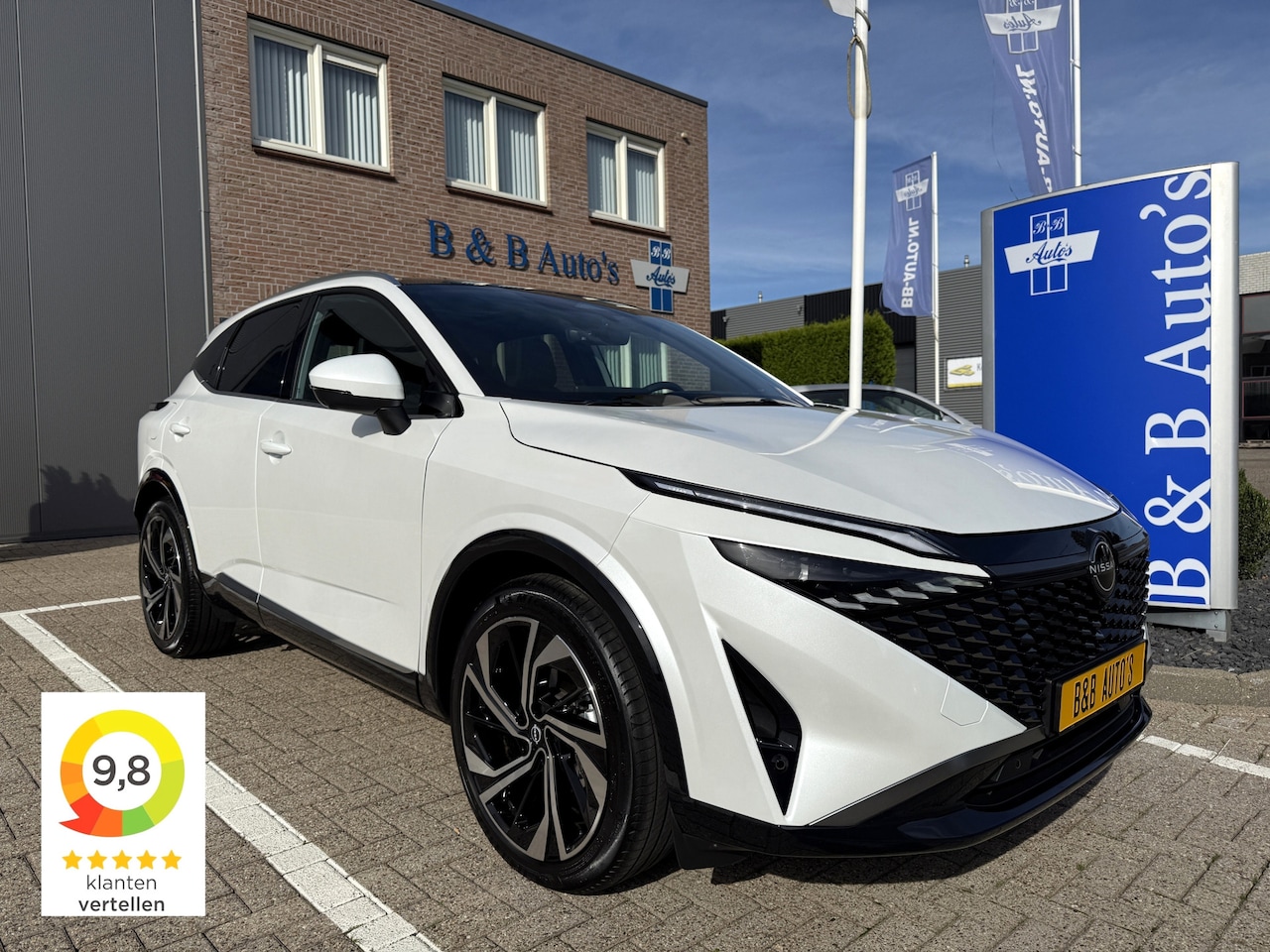 Nissan Qashqai - 1.3 MHEV 158pk Automaat Tekna Plus l PANO-DAK l ACC l 360° CAMERA l 20" VELGEN l LEDER l H - AutoWereld.nl