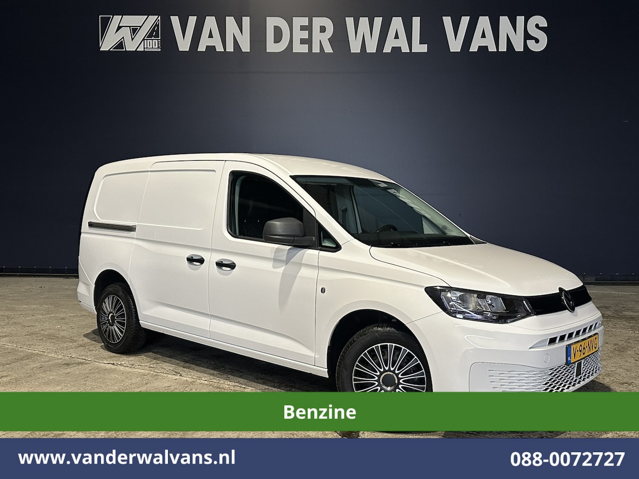 Volkswagen Caddy Cargo Maxi - 1.5 TSI 116pk Automaat Benzine motor L2H1 Fabrieksgarantie Euro6 Airco | Camera | Apple Ca - AutoWereld.nl