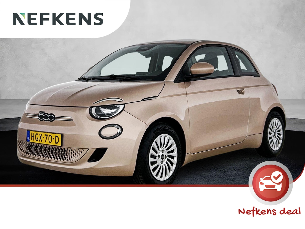 Fiat 500 - RED 42 kWh 118pk Automaat | Navigatie | Climate Control | Cruise Control | LED | Apple Car - AutoWereld.nl