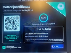 Kia e-Niro - DynamicLine 64 kWh SOH100% WARMTEPOMP