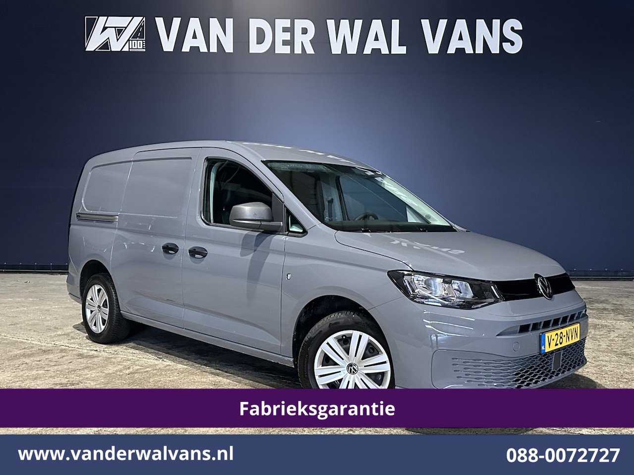 Volkswagen Caddy Cargo Maxi - 2.0 TDI 102pk L2H1 Fabrieksgarantie Euro6 Airco | Camera | Apple Carplay | Android Auto | - AutoWereld.nl