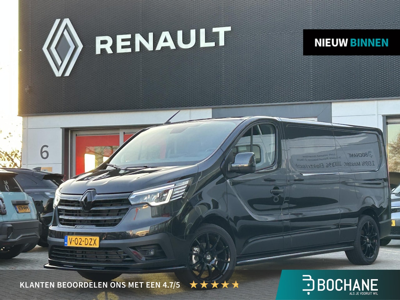 Renault Trafic - 2.0 dCi 130 T30 L2H1 Work Edition / Black Edition | Spoiler Black pakket | 200km | BPM Vri - AutoWereld.nl