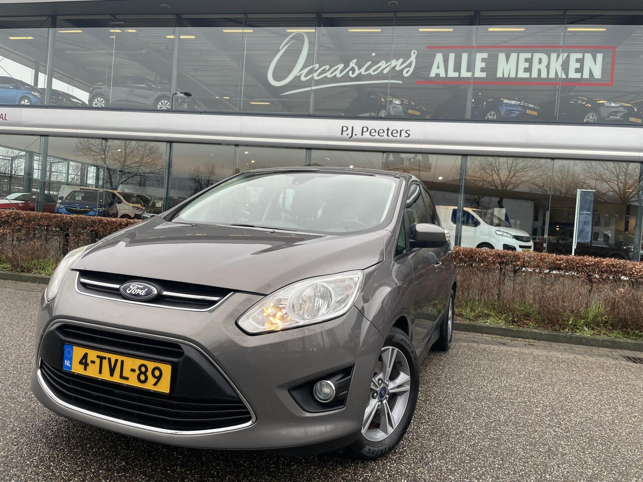 Ford C-Max - 1.0 Edition Airco - Cruise control - Parkeersensor achter - Navigatiesysteem full map - Bl - AutoWereld.nl