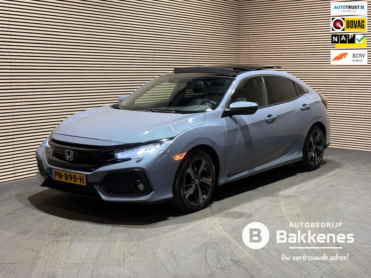Honda Civic - 1.0 i-VTEC Executive|Automaat|Pano|Carplay|Camera - AutoWereld.nl
