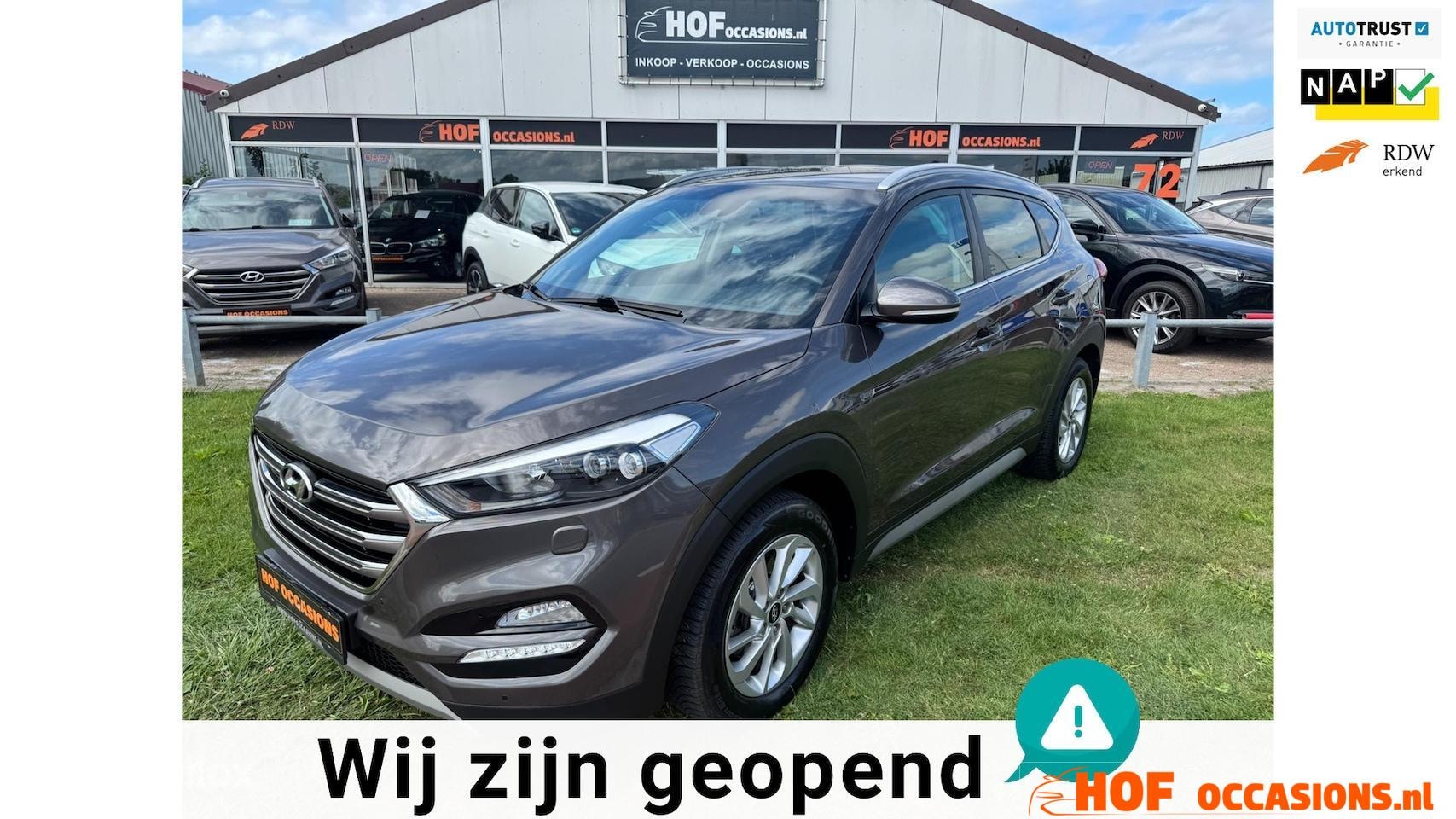 Hyundai Tucson - 1.6 T-GDI Comfort NAVI|CAMERA|TREKHAAK - AutoWereld.nl