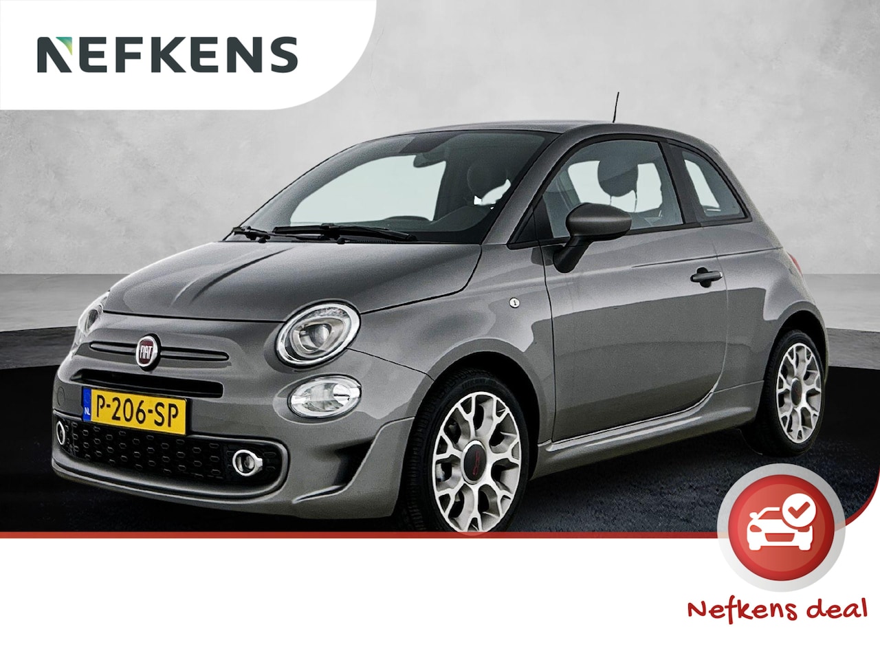 Fiat 500 - 1.0 Hybrid Sport 70pk | Apple Carplay/Android Auto | Climate Control | Cruise Control | Pa - AutoWereld.nl