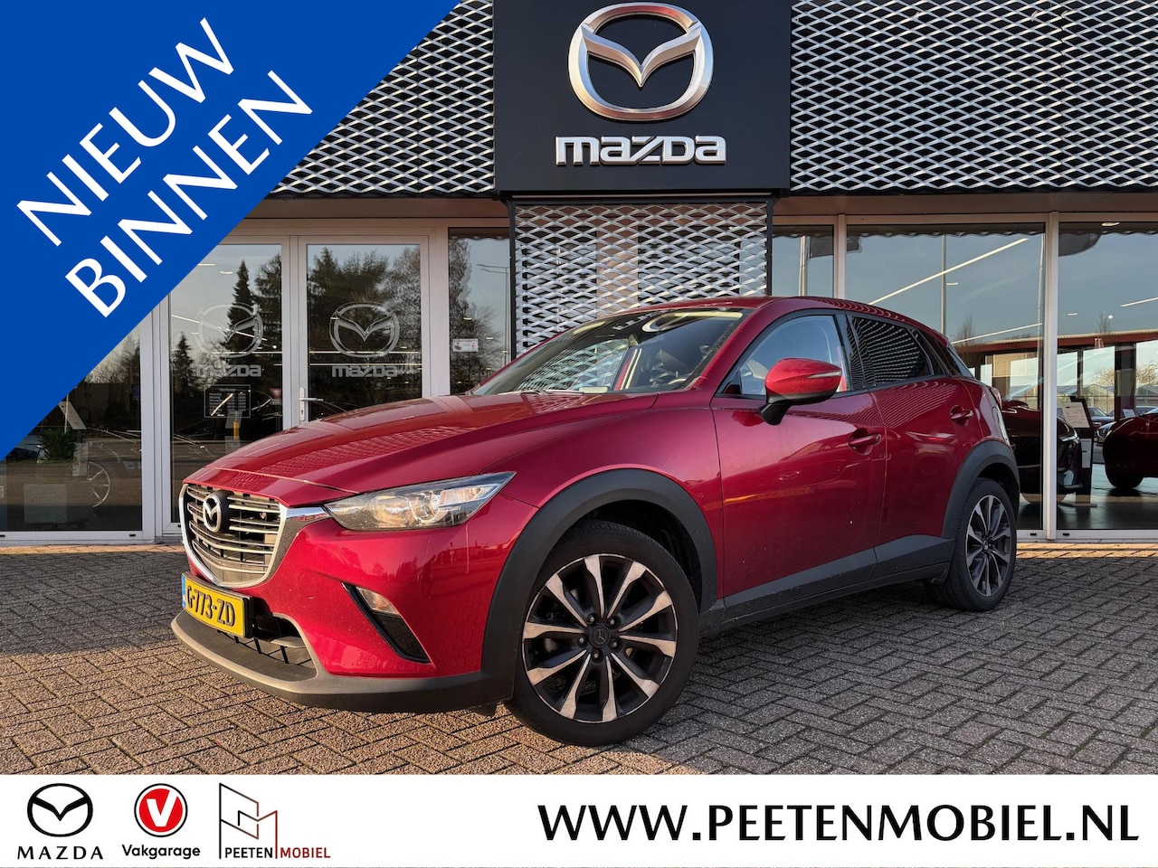 Mazda CX-3 - 2.0 SkyActiv-G 120 Sport Selected | NAVI | CRUISE CONTROL | STOELVERWARMING | - AutoWereld.nl
