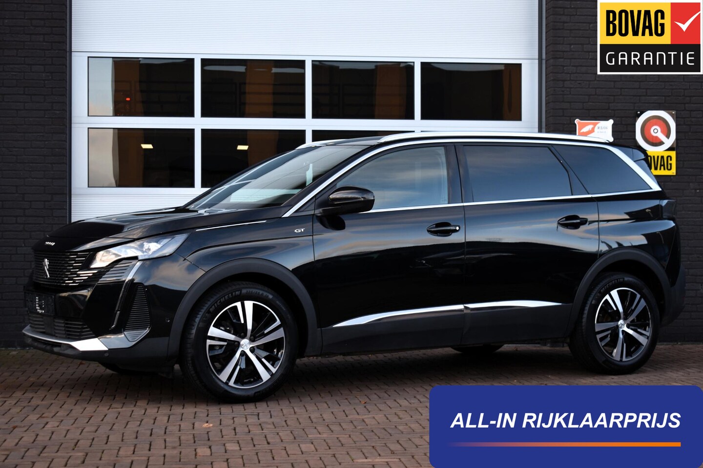 Peugeot 5008 - 1.2 PureTech 130PK Aut. GT | 7 Zits | LED | Navi | Camera | Incl. garantie - AutoWereld.nl