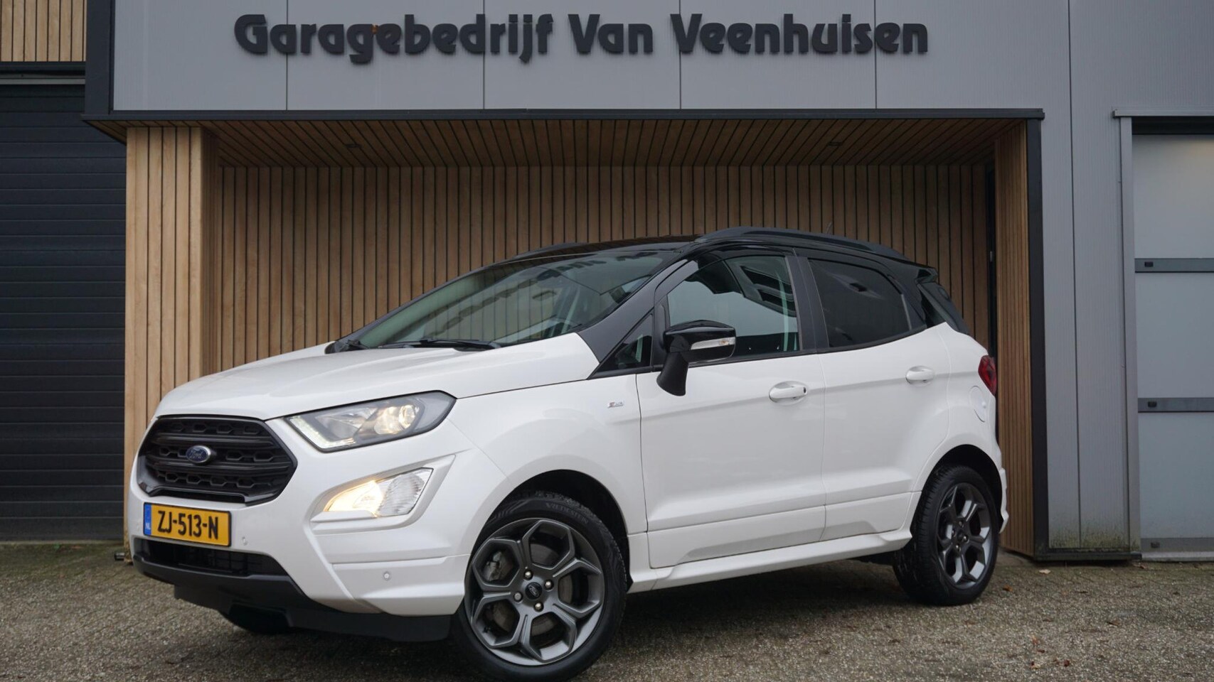 Ford EcoSport - 1.0 125pk EcoBoost ST-Line Leder/Alcantara *Winterpack* Stoel&Stuurverwarming B&O Sfeerver - AutoWereld.nl