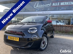 Fiat 500 - RED 42 kWh Airco - Achteruitrijcamera - Apple carplay - Cruise control - Parkeersensor ach