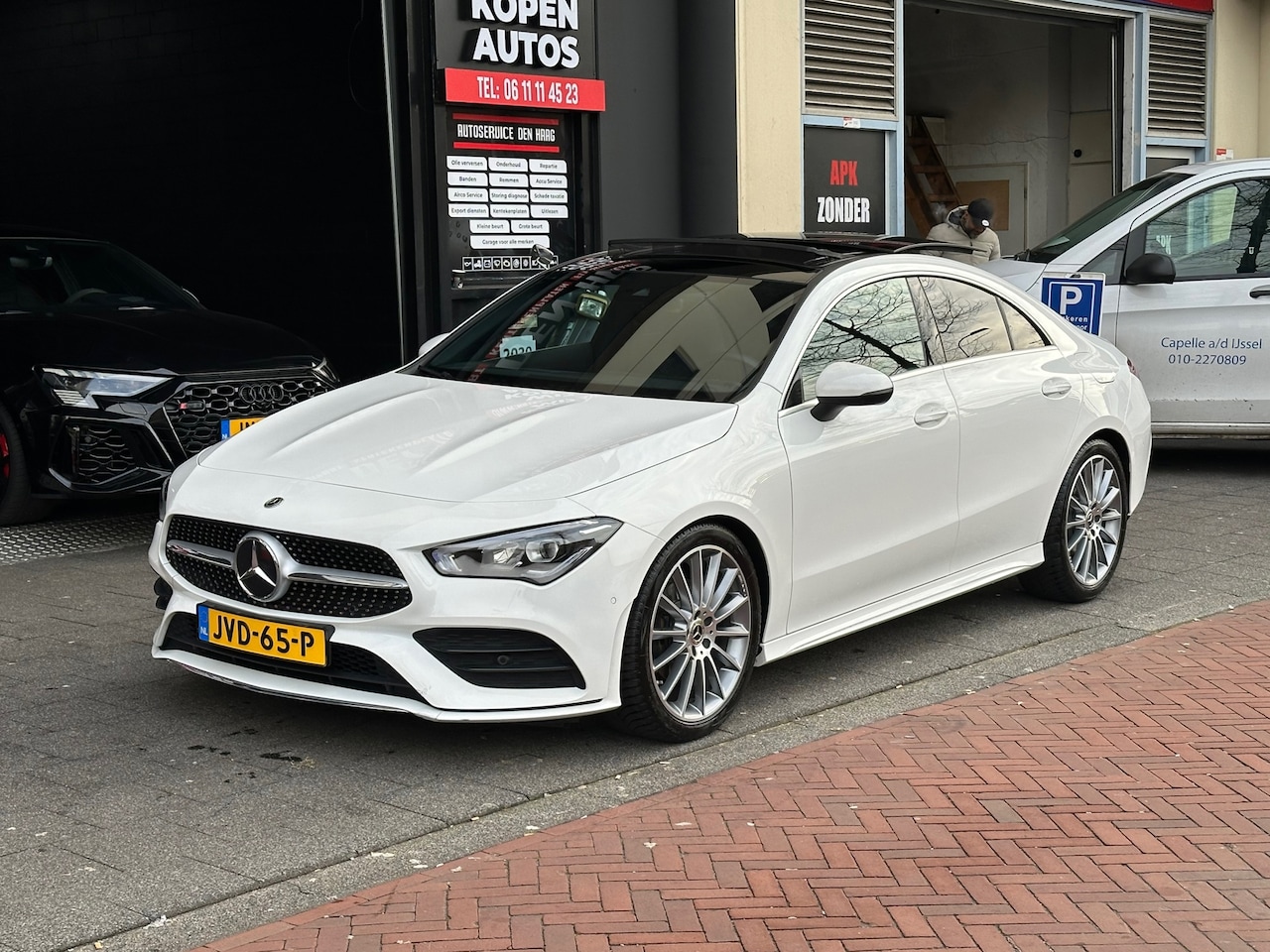Mercedes-Benz CLA-Klasse - 200 AMG Aut Leer Navi Camera Pano - AutoWereld.nl
