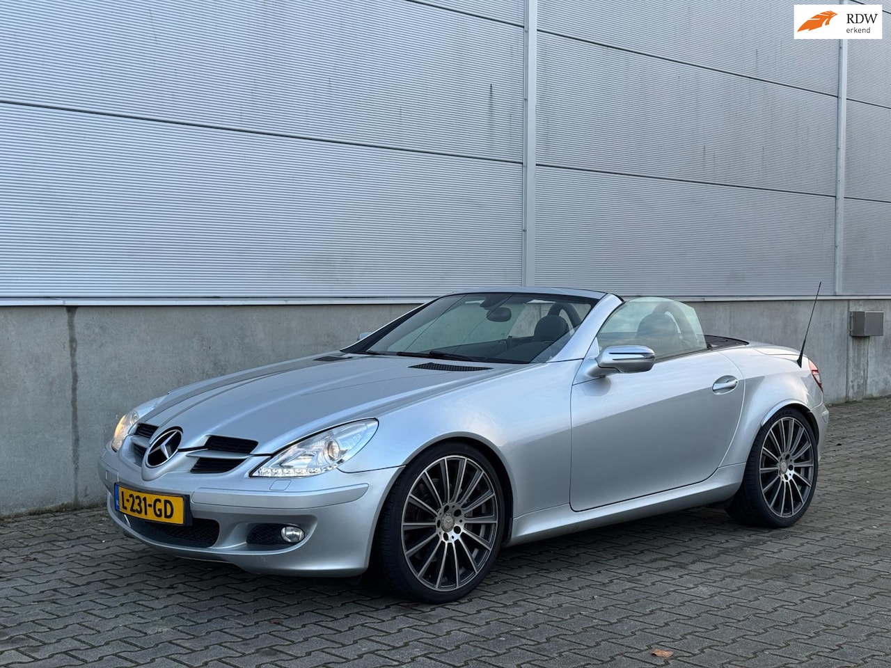 Mercedes-Benz SLK-klasse - 350 V6|LEER|CRUISE|NAVI|AIRSCARF| - AutoWereld.nl