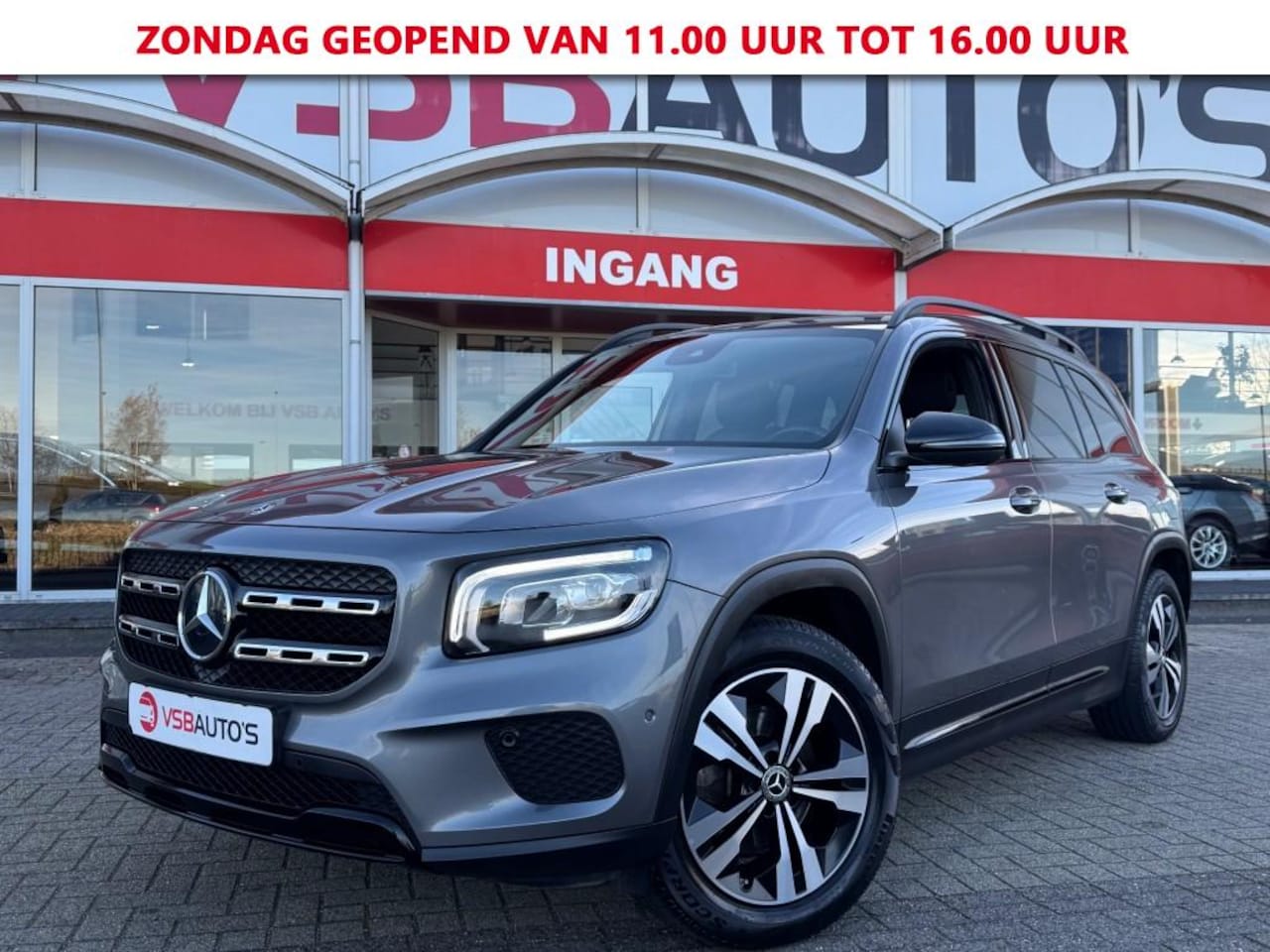 Mercedes-Benz GLB - GLB 200 AUT. 163PK PREMIUM-PLUS 7-PERS. NAVIGATIE CAMERA TREKHAAK CARPLAY PDC - AutoWereld.nl
