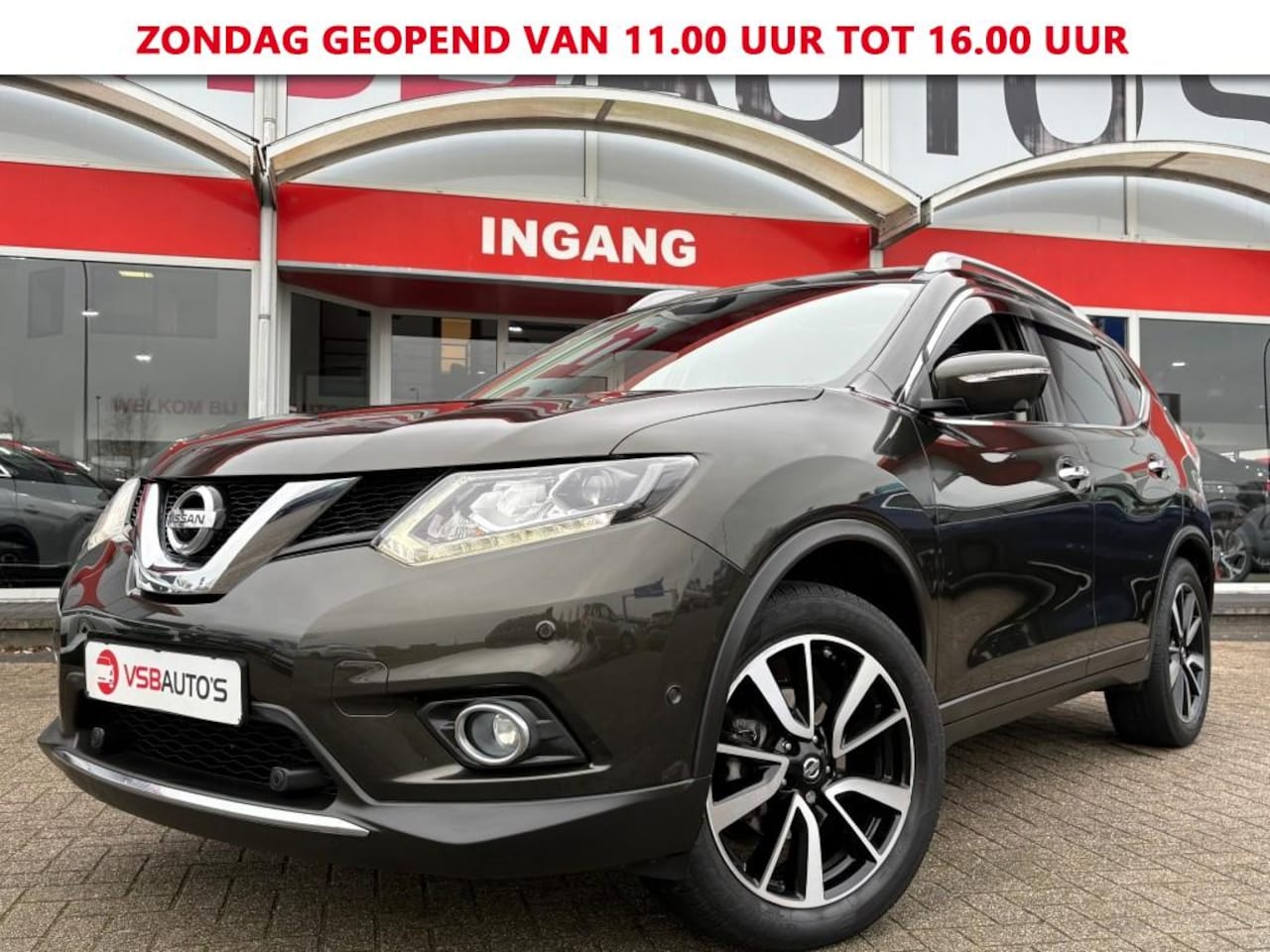 Nissan X-Trail - 1.6 DCI TEKNA AUTO. NAVI CAMERA PANO DAK ELK. STOELEN ELK. ACHTERKLEP CRUISE STOELVERWARMI - AutoWereld.nl