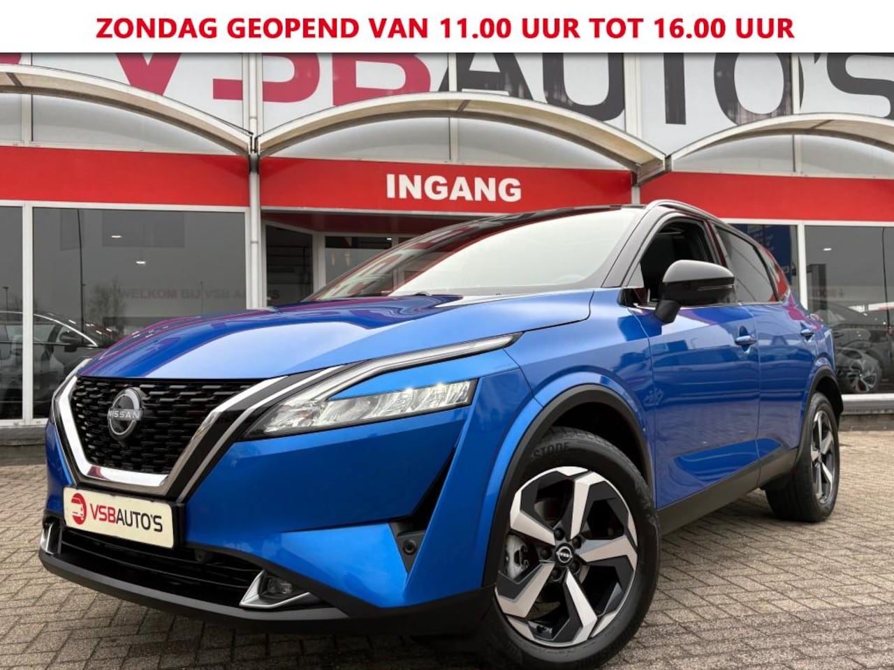 Nissan Qashqai - 1.3 DIG-T AUT. MHEV 158PK LED PANO-DAK NAVI 360-CAMERA CARPLAY AIRCO - AutoWereld.nl
