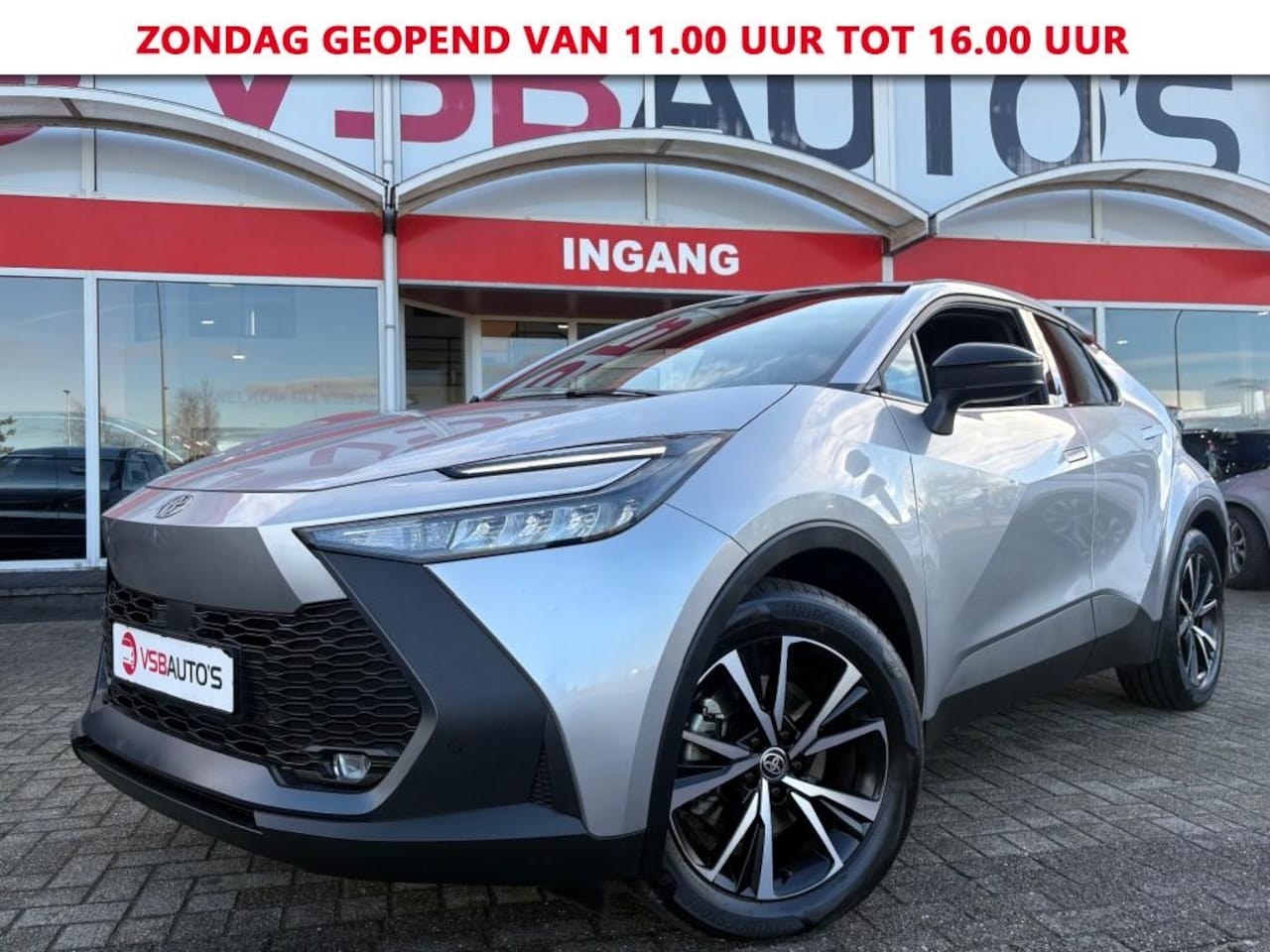 Toyota C-HR - 2.0 PHEV 223PK AUT. DYNAMIC-PLUS NAVI CAMERA CARPLAY AIRCO LMV PDC - AutoWereld.nl