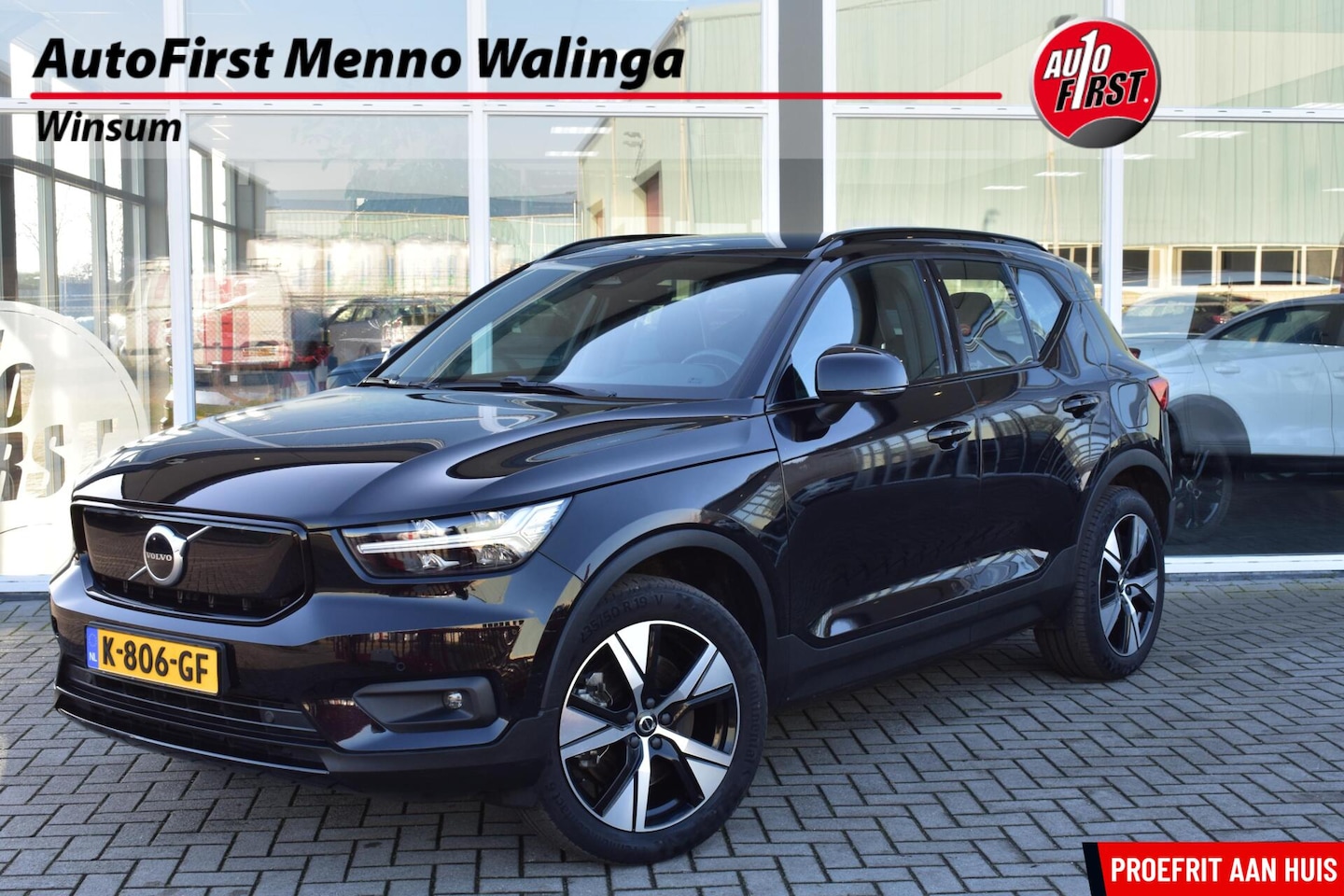 Volvo XC40 - Recharge P8 AWD R-Design | Stuur en stoel verwarming | Camera | Carplay - AutoWereld.nl