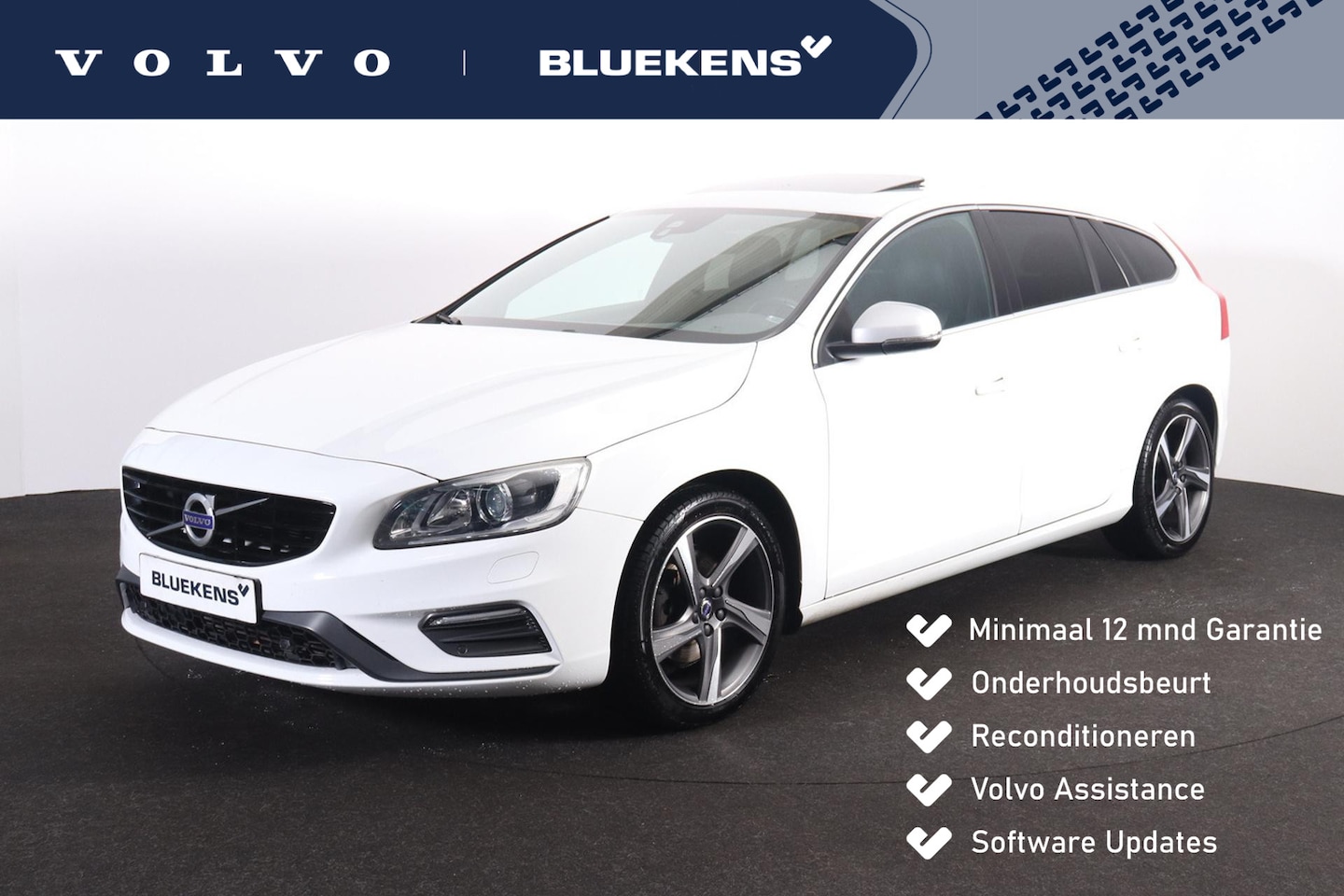 Volvo V60 - T4 R-Design - AUTOMAAT - Schuif/kanteldak - Verwarmde voorstoelen - Parkeersensoren voor & - AutoWereld.nl