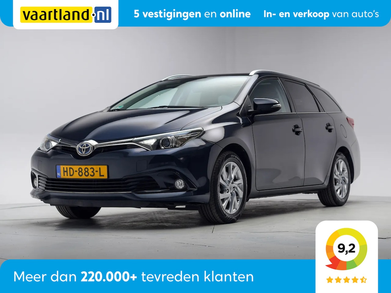 Toyota Auris Touring Sports - 1.8 HYBRID Business [ Pano Navi Camera Trekhaak ] - AutoWereld.nl