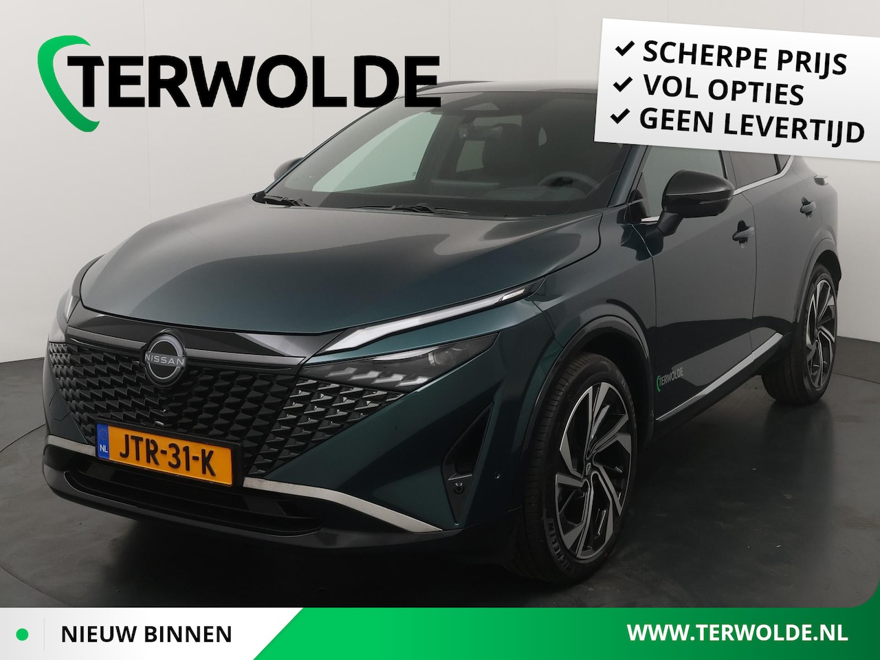 Nissan Qashqai - 1.5 e-Power Tekna Plus | Panoramadak | Lederen Bekl. | BOSE Audio | Head-Up Display | - AutoWereld.nl