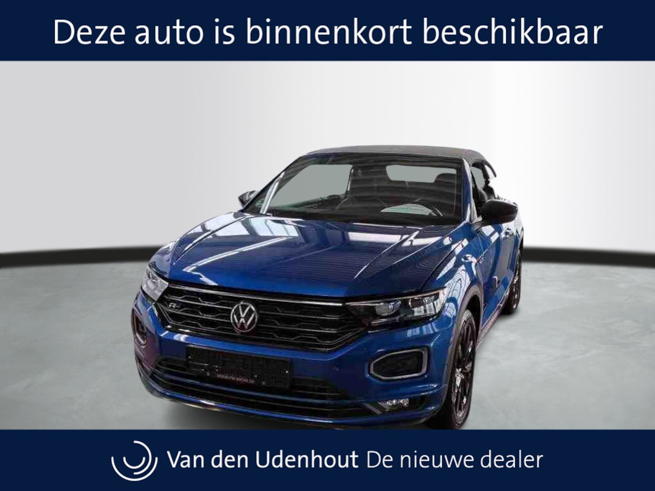 Volkswagen T-Roc Cabrio - 1.5 TSI 150pk Automaat R-Line BlackStyle / Alarm / Stoelverwarming / Adaptive Cruise / Wor - AutoWereld.nl
