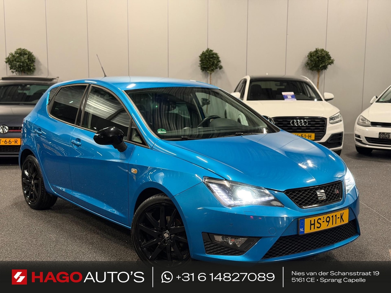 SEAT Ibiza - 1.0 EcoTSI FR Connect NAVI/XENON/CARPLAY/CRUISE/PDC/STOELVERW/CLIMATE - AutoWereld.nl