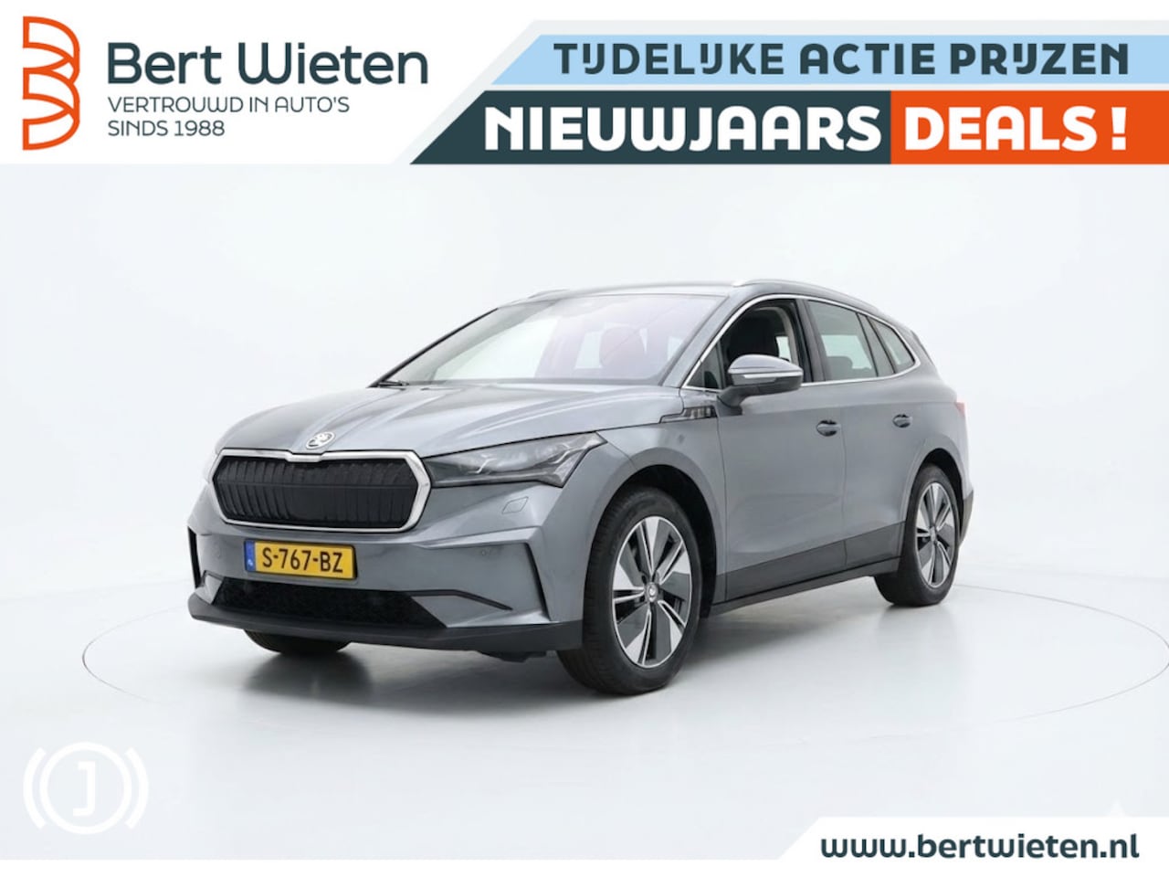 Skoda Enyaq iV - 80 | Geen import | Trekhaak | Warmtepomp - AutoWereld.nl