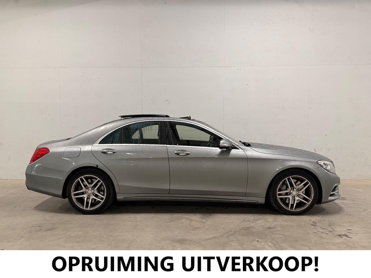 Mercedes-Benz S-klasse - 500 Pano Leer Burmester Memory 360 - AutoWereld.nl
