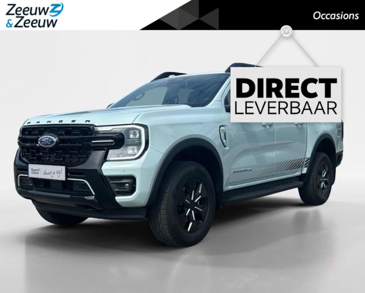 Ford Ranger - Stormtrak Double Cab 2.3 PHEV 206 kW / 279 pk | | € 10.000 BPM Voordeel - Uit Voorraad Lev - AutoWereld.nl