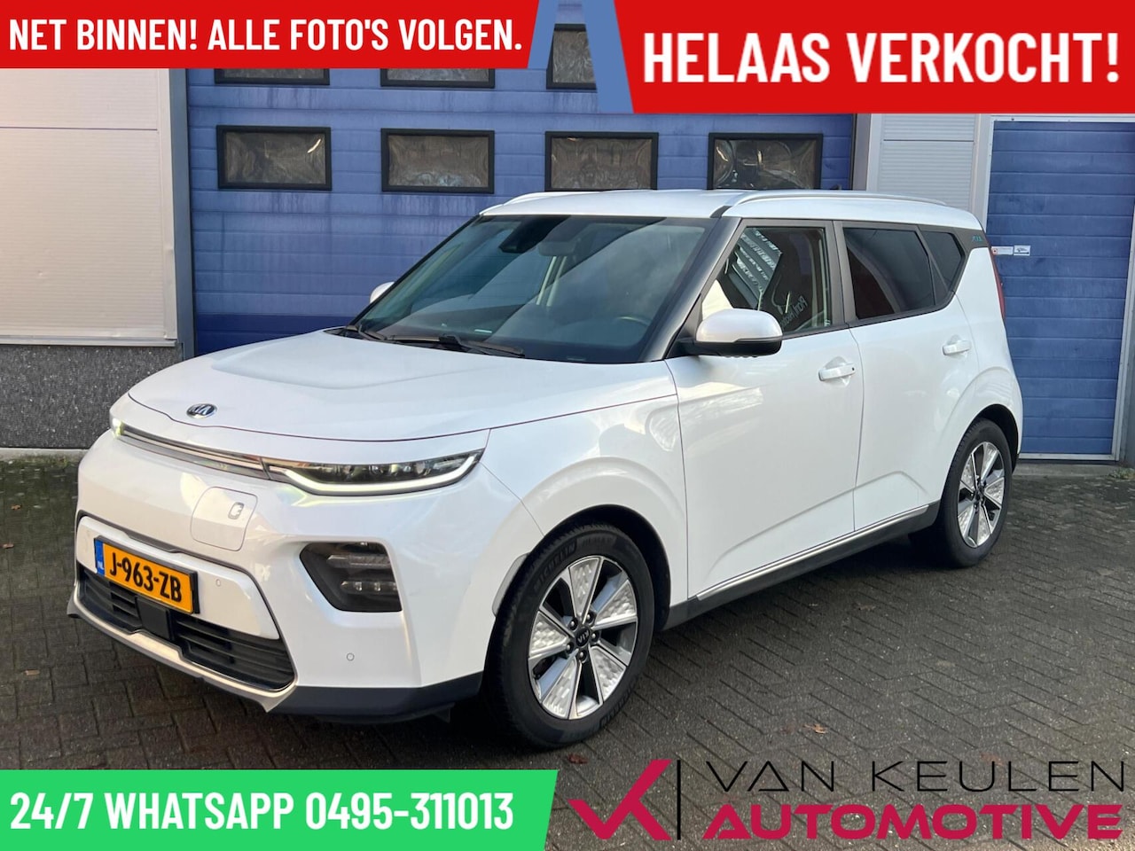 Kia e-Soul - DynamicPlusLine 39.2 kWh l 3-Fase ! l 100% Soh! - AutoWereld.nl